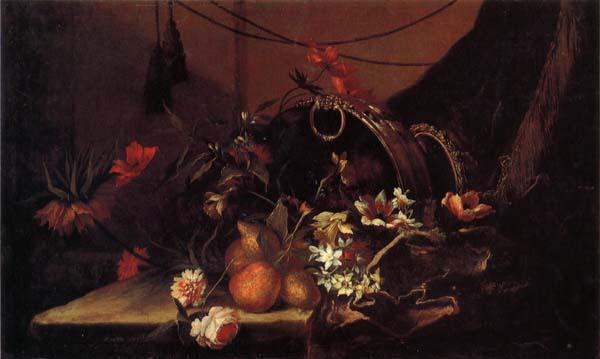 MONNOYER, Jean-Baptiste Flowers and Fruit oil painting picture